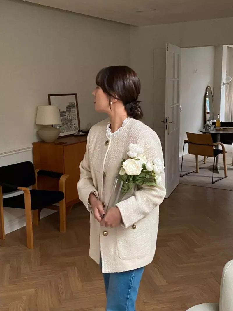 Nave - Korean Women Fashion - #momslook - Lening Jacket - 7