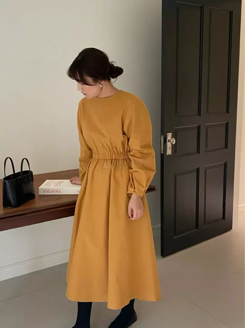 Nave - Korean Women Fashion - #romanticstyle - Blan One-piece - 5