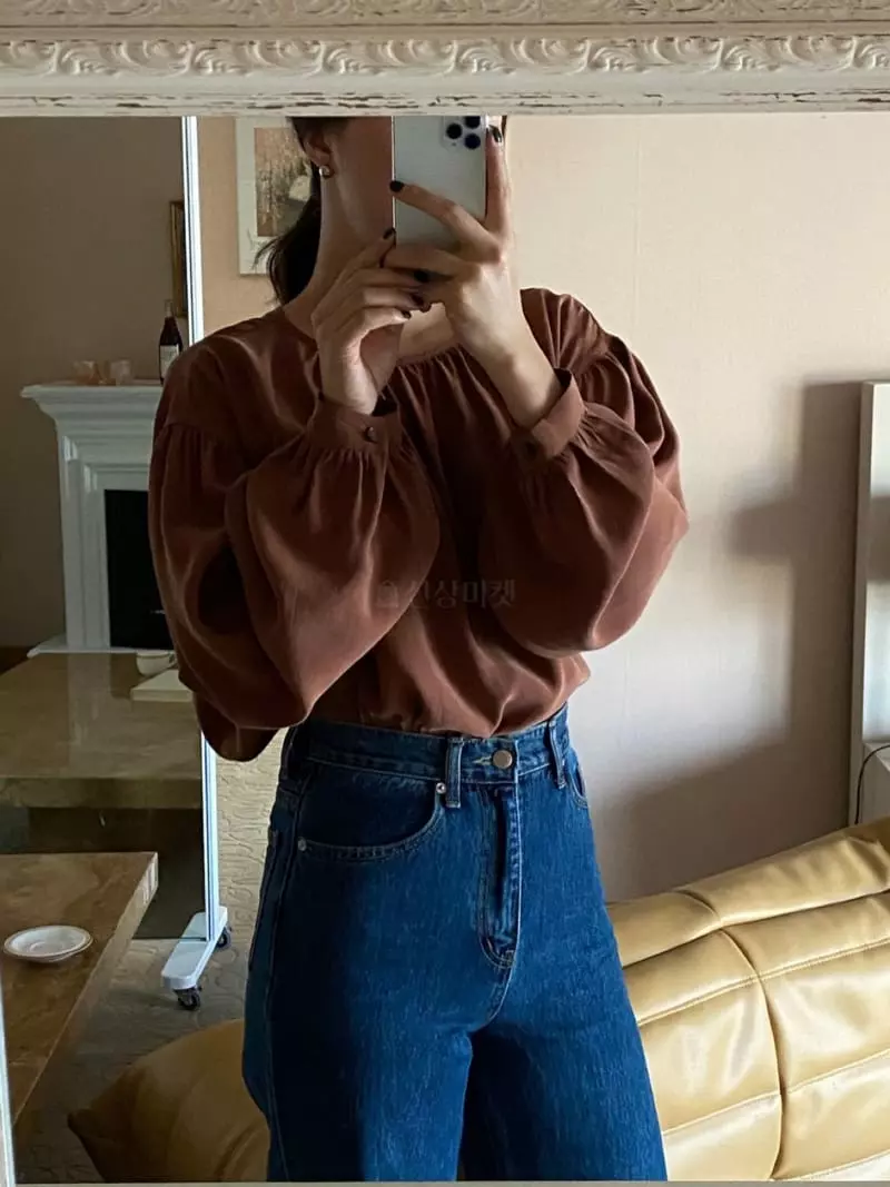Nave - Korean Women Fashion - #romanticstyle - Bene Blouse - 3