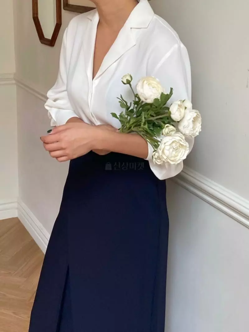 Nave - Korean Women Fashion - #thatsdarling - Sandy Blouse - 10