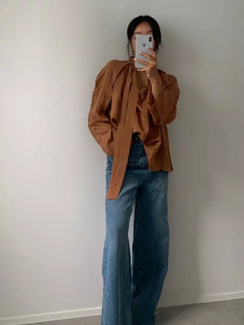 Nave - Korean Women Fashion - #womensfashion - Le Mer Blouse