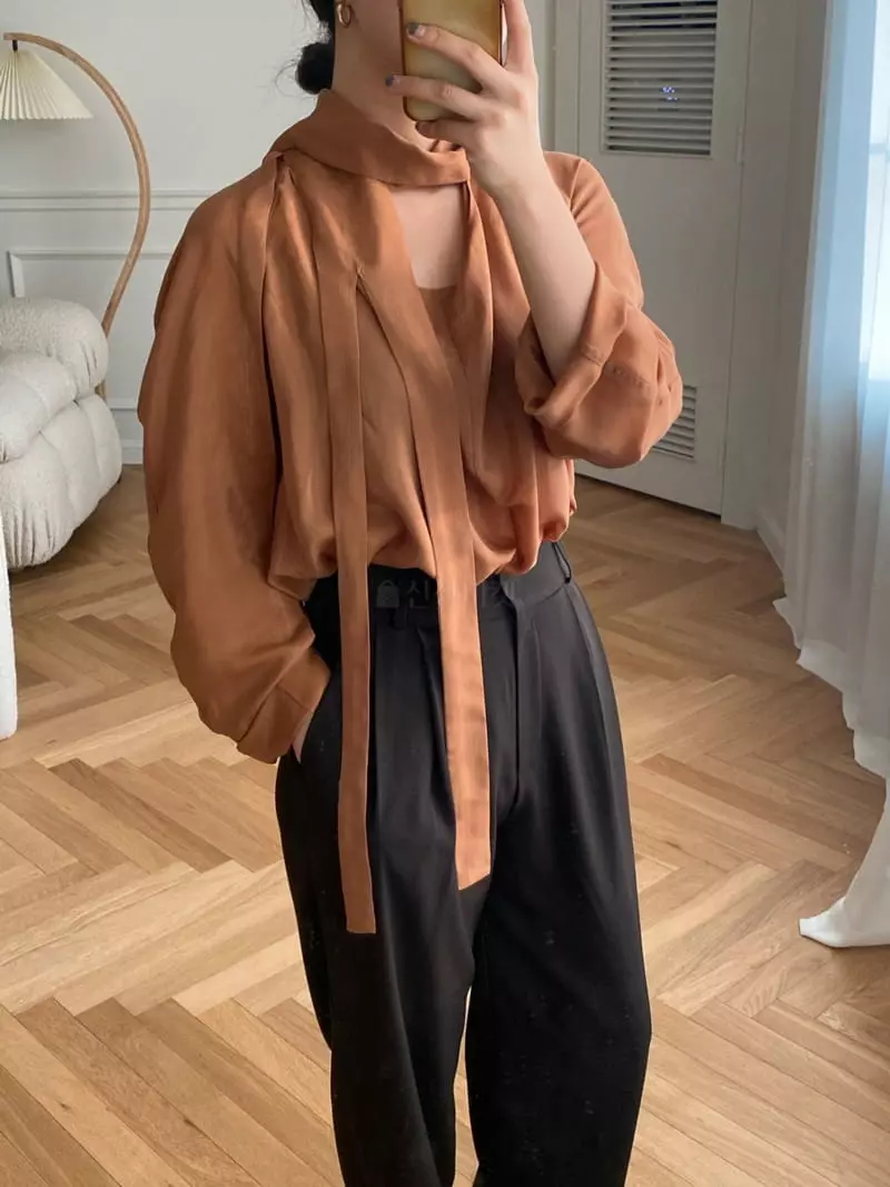 Nave - Korean Women Fashion - #womensfashion - Le Mer Blouse - 3