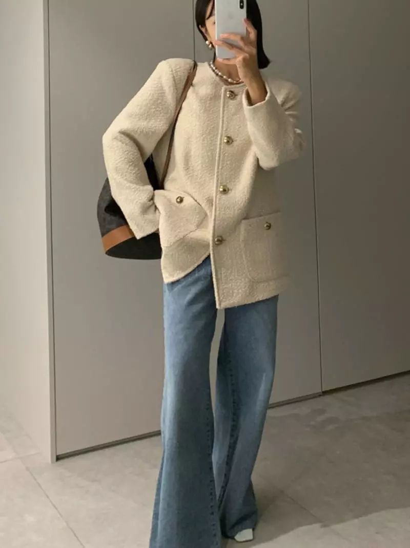 Nave - Korean Women Fashion - #womensfashion - Lening Jacket - 2