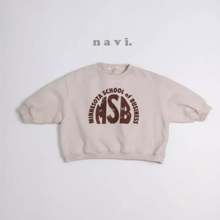 Navi - Korean Children Fashion - #discoveringself - MS Sweatshirt