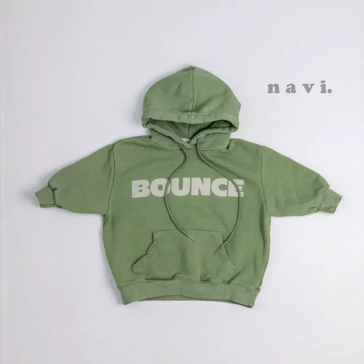 Navi - Korean Children Fashion - #discoveringself - Bouns Hoody Tee - 4