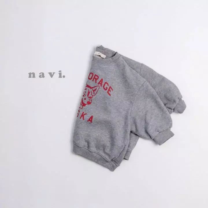 Navi - Korean Children Fashion - #kidzfashiontrend - Sca Sweatshirt - 3