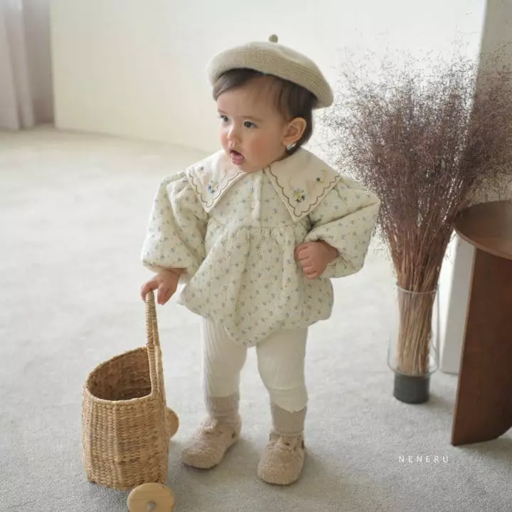 Neneru - Korean Baby Fashion - #babyboutiqueclothing - Fresh Flower Bodysuit - 7