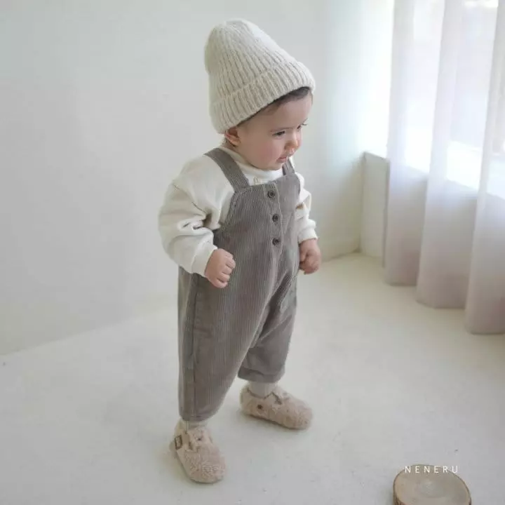 Neneru - Korean Baby Fashion - #babyboutique - Daily Dungarees - 4