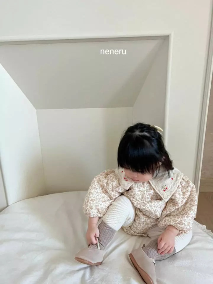 Neneru - Korean Baby Fashion - #babyclothing - Fresh Flower Bodysuit - 8