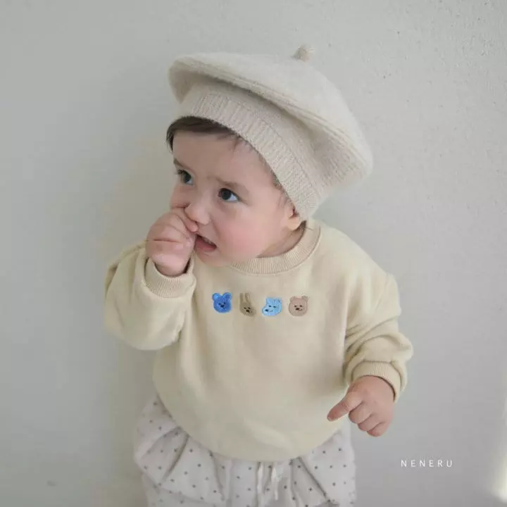 Neneru - Korean Baby Fashion - #babyclothing - Color Bear Tee