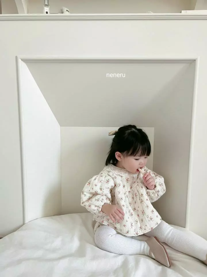 Neneru - Korean Baby Fashion - #babyclothing - Only U Collar Bloomer Set - 11