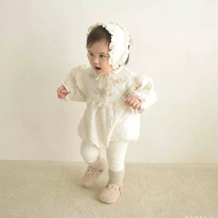 Neneru - Korean Baby Fashion - #babyfashion - Duomo Quilting Bodysuit - 5