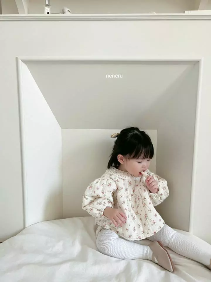 Neneru - Korean Baby Fashion - #babyfashion - Only U Collar Bloomer Set - 12