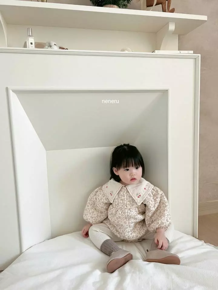 Neneru - Korean Baby Fashion - #babyfever - Fresh Flower Bodysuit - 10