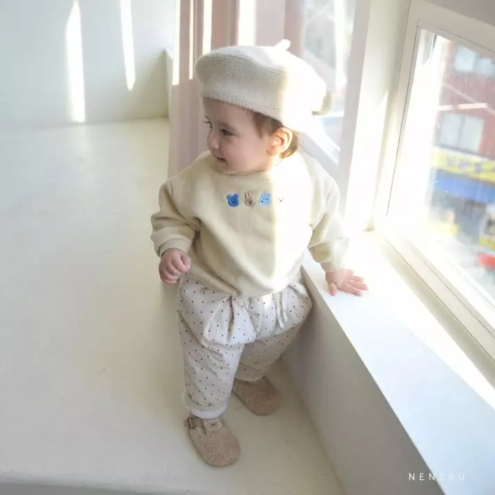 Neneru - Korean Baby Fashion - #babyfever - Color Bear Tee - 3