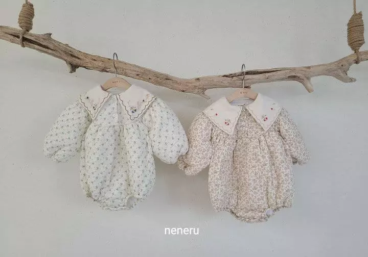 Neneru - Korean Baby Fashion - #babygirlfashion - Fresh Flower Bodysuit - 11