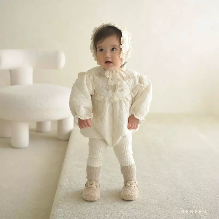 Neneru - Korean Baby Fashion - #babygirlfashion - Duomo Quilting Bodysuit - 7