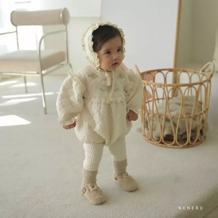 Neneru - Korean Baby Fashion - #babyoninstagram - Duomo Quilting Bodysuit - 9