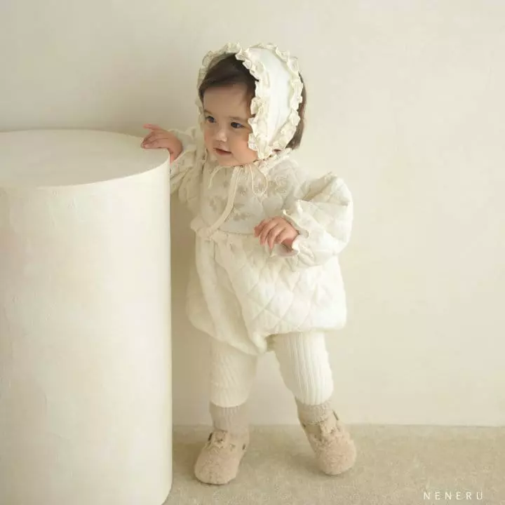 Neneru - Korean Baby Fashion - #babyootd - Duomo Quilting Bodysuit - 10