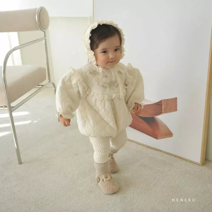 Neneru - Korean Baby Fashion - #babyoutfit - Duomo Quilting Bodysuit - 12