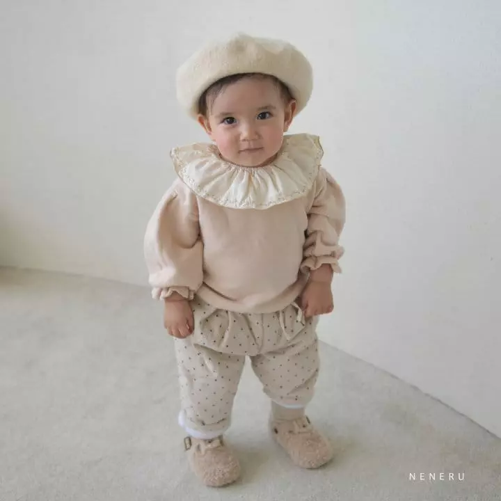 Neneru - Korean Baby Fashion - #babyoutfit - Bebe Dong Collar Tee - 5