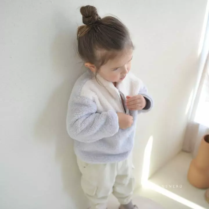 Neneru - Korean Children Fashion - #Kfashion4kids - Boa Anorak Tee - 11