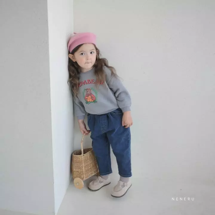 Neneru - Korean Children Fashion - #Kfashion4kids - Orange Bear Tee - 10