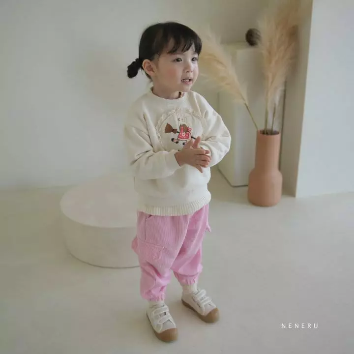 Neneru - Korean Children Fashion - #Kfashion4kids - Jogger Rib Pants - 2