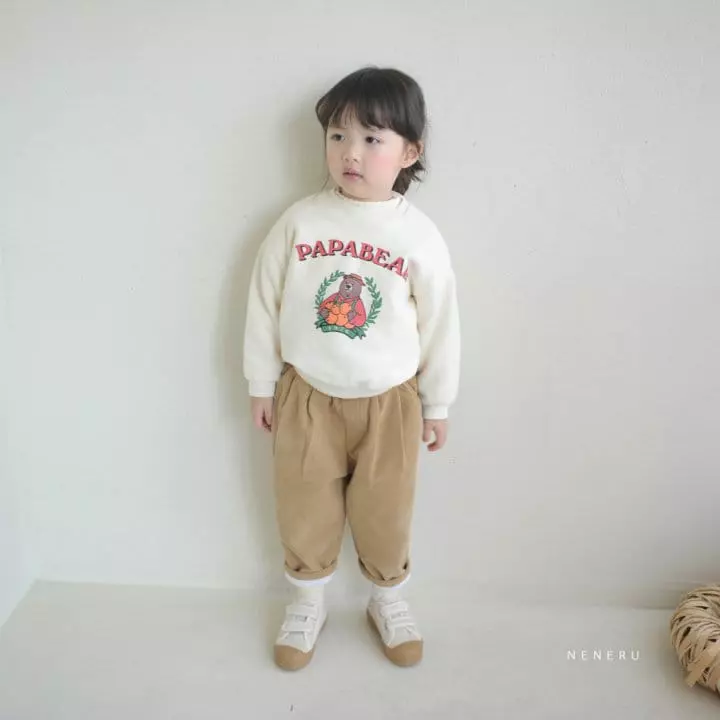 Neneru - Korean Children Fashion - #childofig - Orange Bear Tee - 2