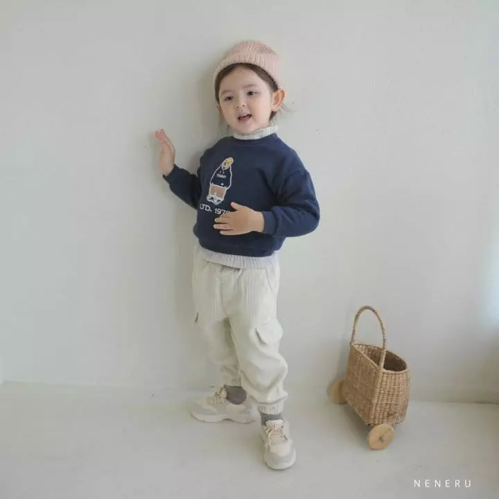 Neneru - Korean Children Fashion - #childofig - Jogger Rib Pants - 10