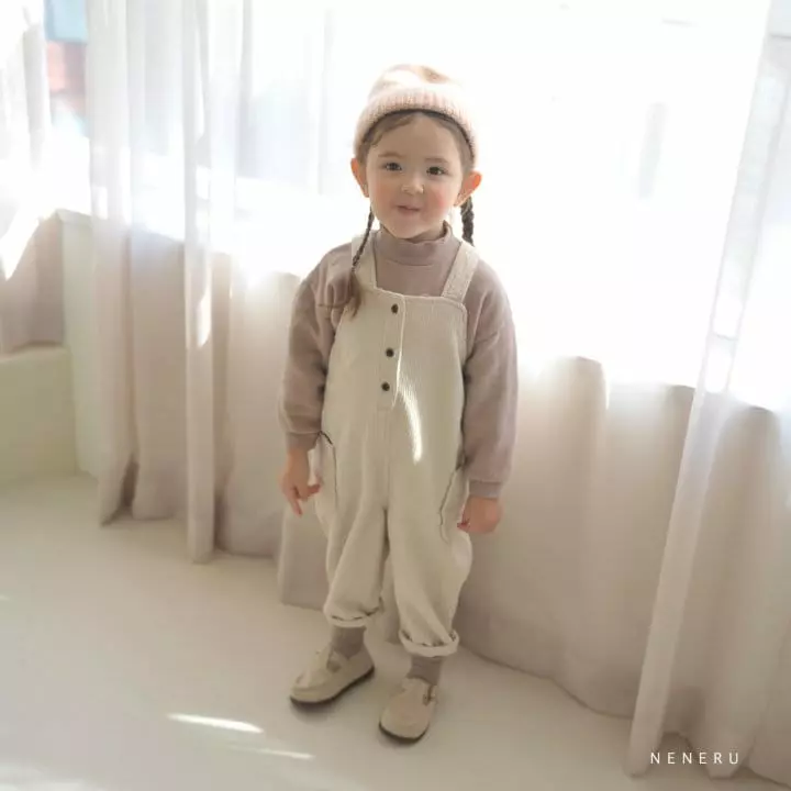 Neneru - Korean Children Fashion - #childrensboutique - Kid Daily Dungarees - 9