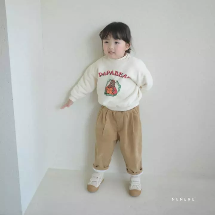 Neneru - Korean Children Fashion - #childrensboutique - Orange Bear Tee - 4