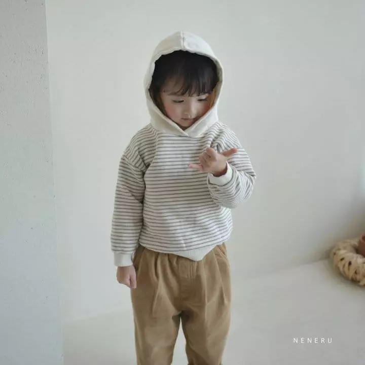 Neneru - Korean Children Fashion - #designkidswear - Ribbon Hoody Tee - 4