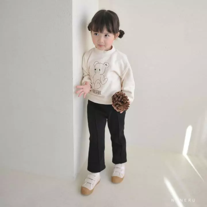 Neneru - Korean Children Fashion - #discoveringself - Line Bear Tee