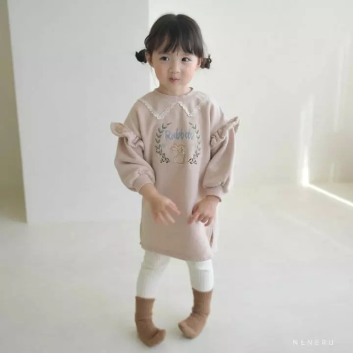 Neneru - Korean Children Fashion - #discoveringself - coco Rabbit  One-piece - 6