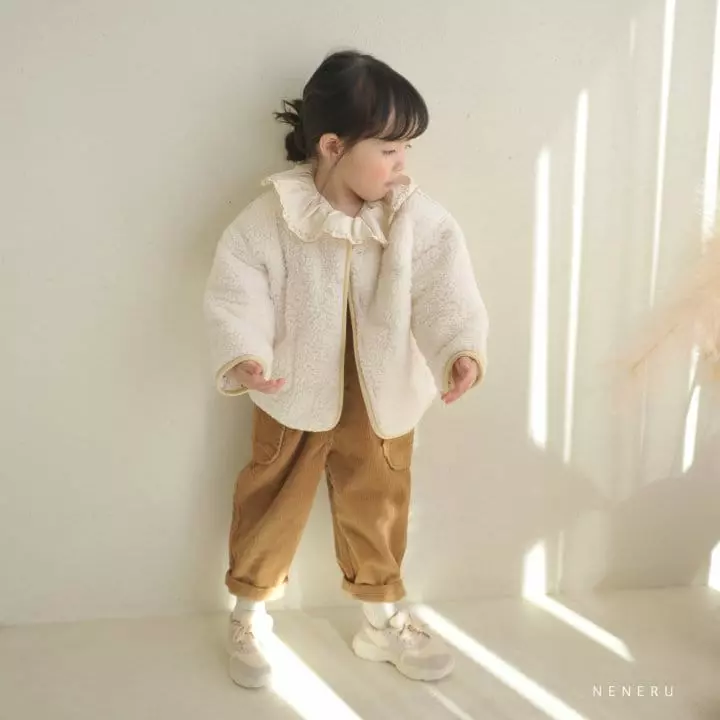 Neneru - Korean Children Fashion - #discoveringself - Reversible Boa Jacket - 3