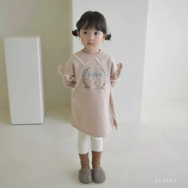 Neneru - Korean Children Fashion - #kidsstore - Rib Leggings - 3