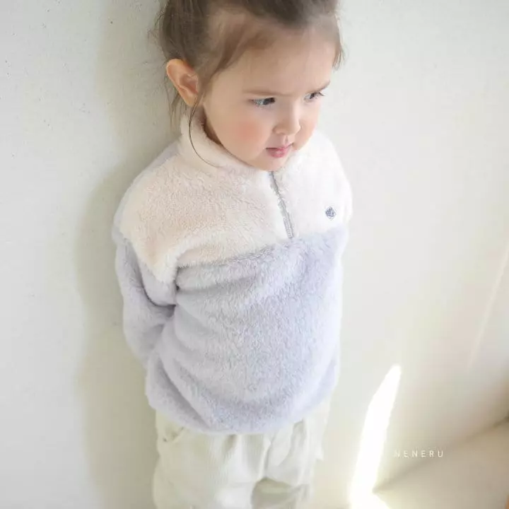 Neneru - Korean Children Fashion - #kidsstore - Boa Anorak Tee - 9