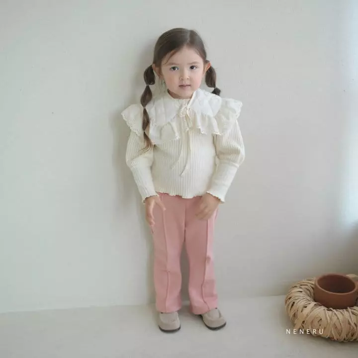 Neneru - Korean Children Fashion - #kidsstore - Lumi Bootscut Pants - 3