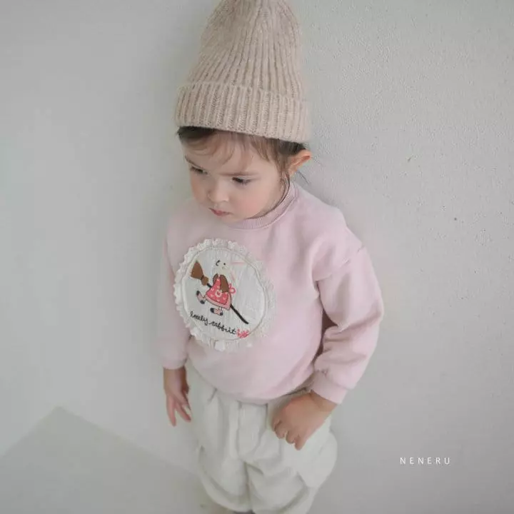 Neneru - Korean Children Fashion - #kidzfashiontrend - Moon Rabbit Tee - 6