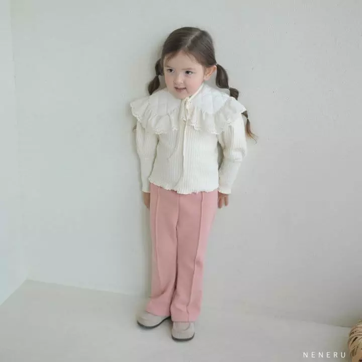 Neneru - Korean Children Fashion - #kidsstore - Lumi Bootscut Pants - 4