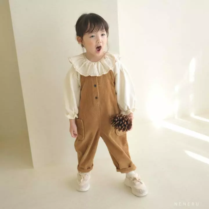Neneru - Korean Children Fashion - #littlefashionista - Kid Daily Dungarees - 3