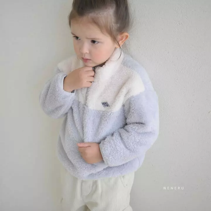 Neneru - Korean Children Fashion - #littlefashionista - Boa Anorak Tee - 12