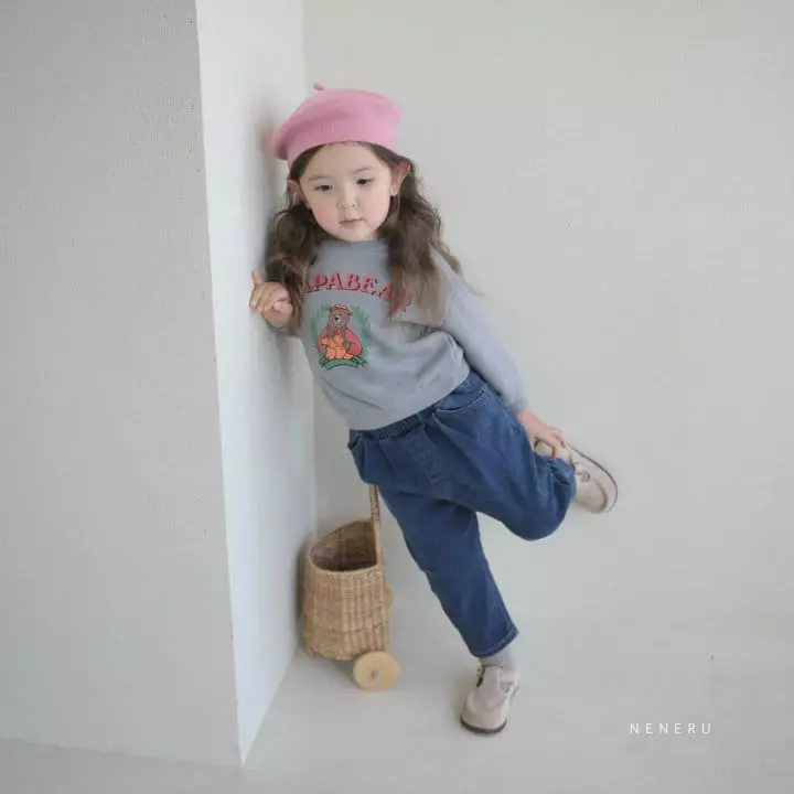 Neneru - Korean Children Fashion - #littlefashionista - Orange Bear Tee - 11