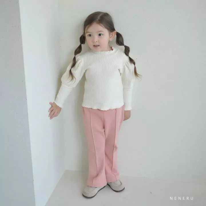 Neneru - Korean Children Fashion - #littlefashionista - Lumi Bootscut Pants - 6