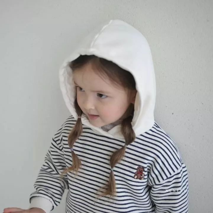 Neneru - Korean Children Fashion - #magicofchildhood - Ribbon Hoody Tee - 11