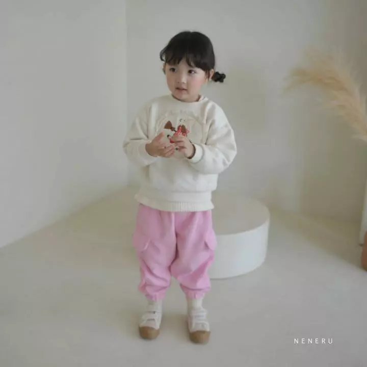 Neneru - Korean Children Fashion - #littlefashionista - Jogger Rib Pants - 4