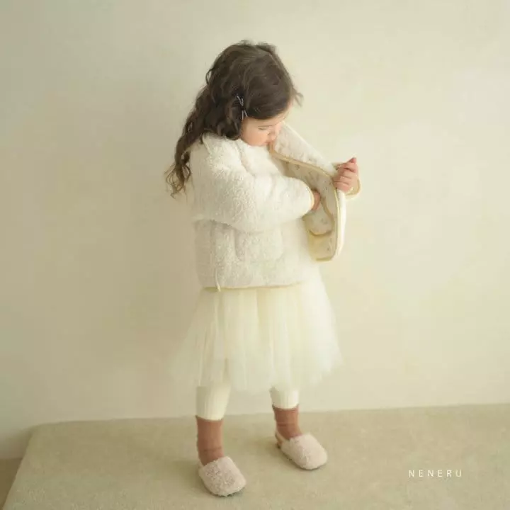 Neneru - Korean Children Fashion - #magicofchildhood - Reversible Boa Jacket - 10