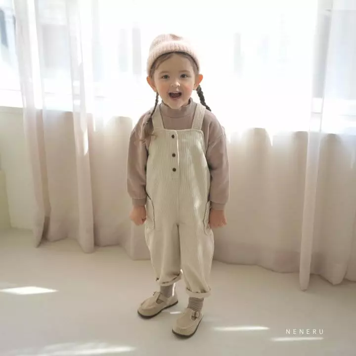 Neneru - Korean Children Fashion - #prettylittlegirls - Kid Daily Dungarees - 6