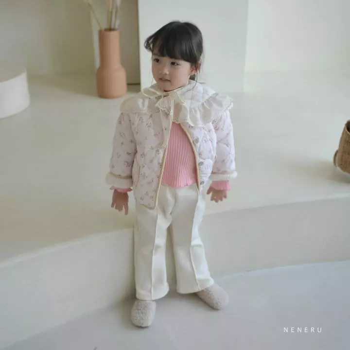 Neneru - Korean Children Fashion - #prettylittlegirls - Lumi Bootscut Pants - 9